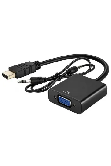 Powermaster Hdmı To Vga+audio Çevirici Powermaster Hdmı To Vga+audio Çevirici