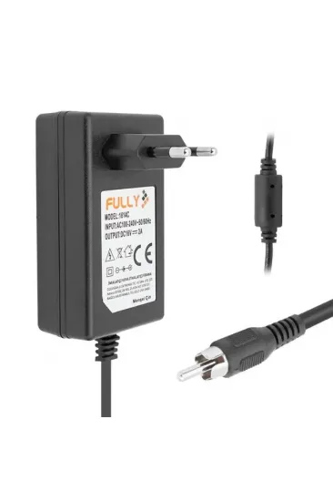 Fully O-1614c 16 Volt 2 Amper Tos Rca Uçlu Santral Adaptörü