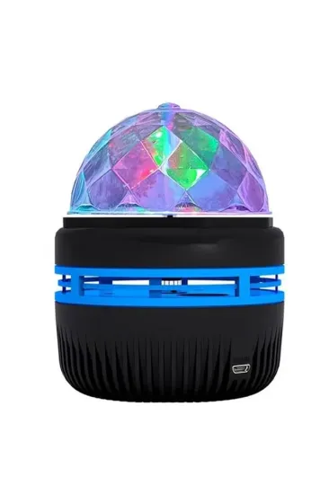 Ledx YQx-6888 Mini Usb'li 3 Watt Şarjlı Sihirli Rgb Led Disko Topu Ledx YQx-6888 Mini Usb'li 3 Watt Şarjlı Sihirli Rgb Led Disko Topu