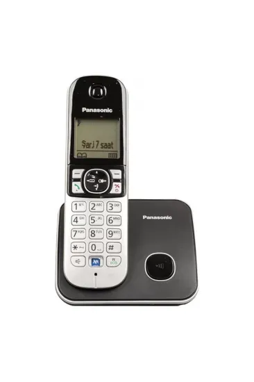 Panasonic Kx-tg6811 Dect Telsiz Telefon Siyah Panasonic Kx-tg6811 Dect Telsiz Telefon Siyah