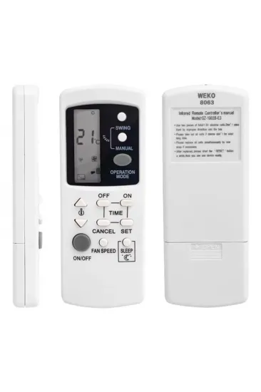 Fujicool Gz-1002b-e3 Klima Kumandası Fujicool Gz-1002b-e3 Klima Kumandası