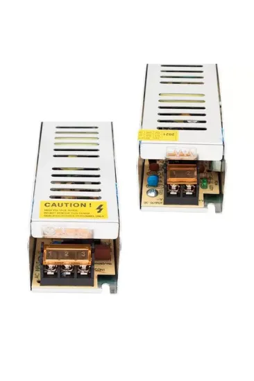 Powermaster Pm-13035 12v 10a Slim Metal Kasa Şerit Led Ve Güvenlik Kamerası Trafo Güç Kaynağı Powermaster Pm-13035 12v 10a Slim Metal Kasa Şerit Led Ve Güvenlik Kamerası Trafo Güç Kaynağı