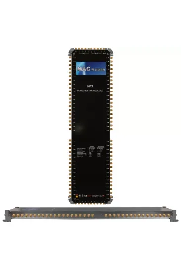 Mag Platinum Mp 10/72 Multiswitch - 10 Giriş 72 Çıkışlı Merkezi Uydu Santrali Hybrid 4k Ve 3d Destekli