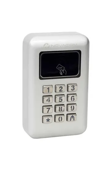 Novacom Nc-ms03wp Rfıd - Şifrematik Kart Okuyucu Otomatik Kapı Kilit Sistemi (pin - Proximity)