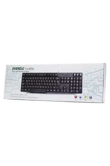 Everest Kb-517u Usb Q Klavye