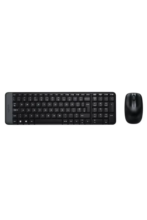 Logitech Mk220 Q Tr Siyah Kablosuz Klavye Mouse Set