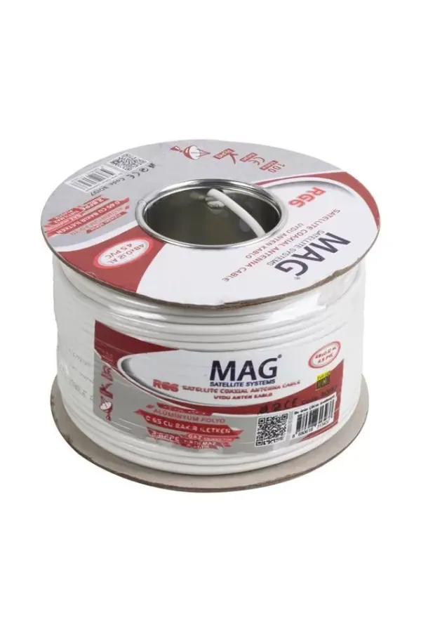 Mag Rg59 Fa Mini Anten Kablosu 100 Metre Mag Rg59 Fa Mini Anten Kablosu 100 Metre