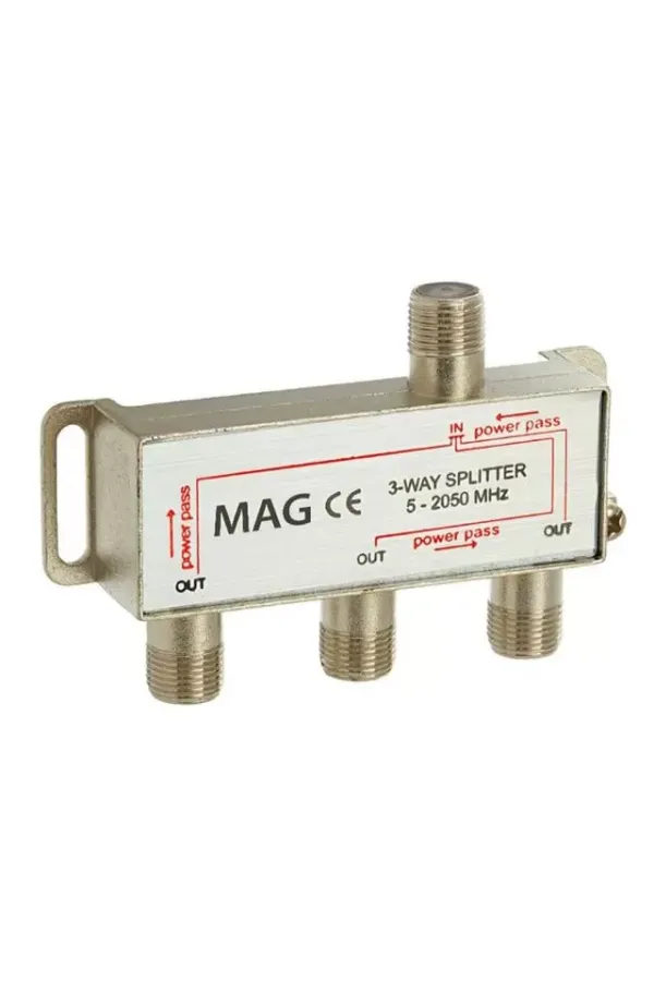 Mag 1/3 Splitter 5-2500 Mhz Mag 1/3 Splitter 5-2500 Mhz