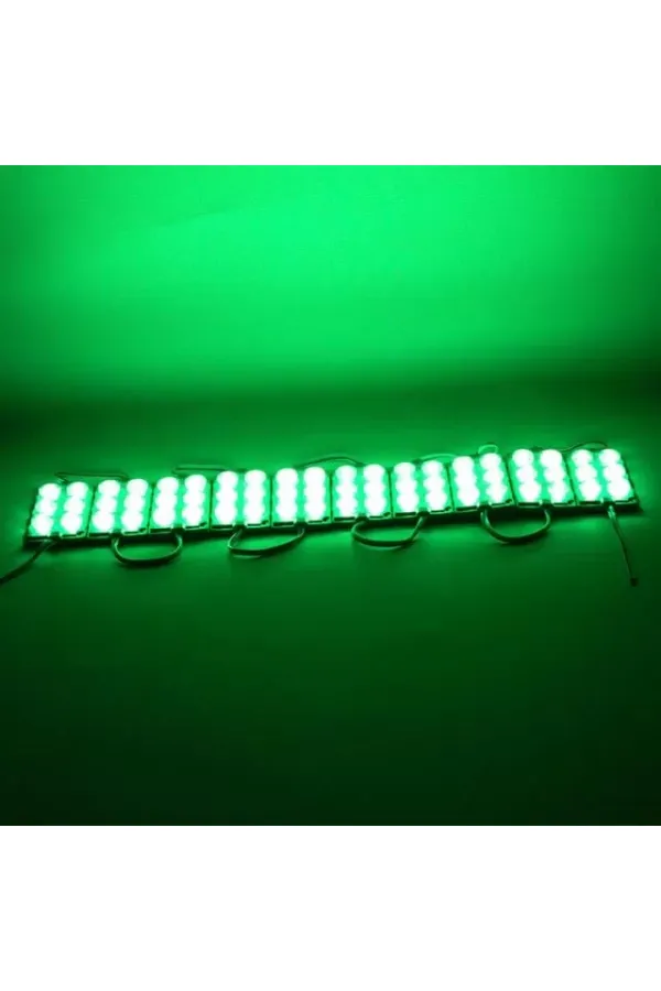 Powermaster 24 Volt 3 Watt Yeşil 3030 Modül Led 75*40