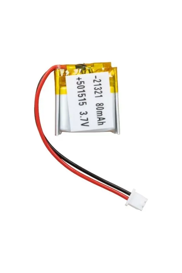 Powermaster 501515 3.7 Volt 80 Mah Lityum Polimer Pil Powermaster 501515 3.7 Volt 80 Mah Lityum Polimer Pil