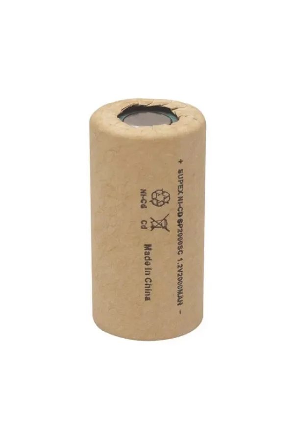Supex Tekli 1.2 V 2000ma Nı-cd Süpürge Pili 2000sc Supex Tekli 1.2 V 2000ma Nı-cd Süpürge Pili 2000sc