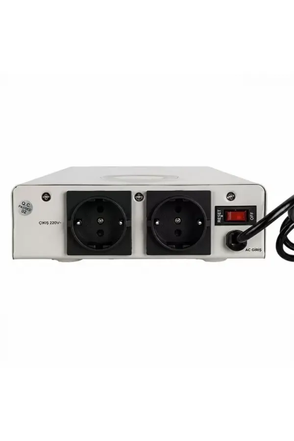 Powermaster Slım-1500 Otomatik 1500 Watt Voltaj Kombi Regülatörü Powermaster Slım-1500 Otomatik 1500 Watt Voltaj Kombi Regülatörü