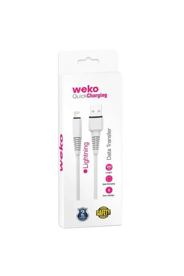 Weko Wk-22022 Usb To Lightning Telefon Şarj Kablosu Weko Wk-22022 Usb To Lightning Telefon Şarj Kablosu