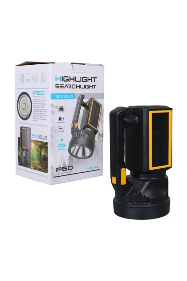 Powermaster Mx-w5192-p50 Solar Şarjlı Işıldak Powermaster Mx-w5192-p50 Solar Şarjlı Işıldak
