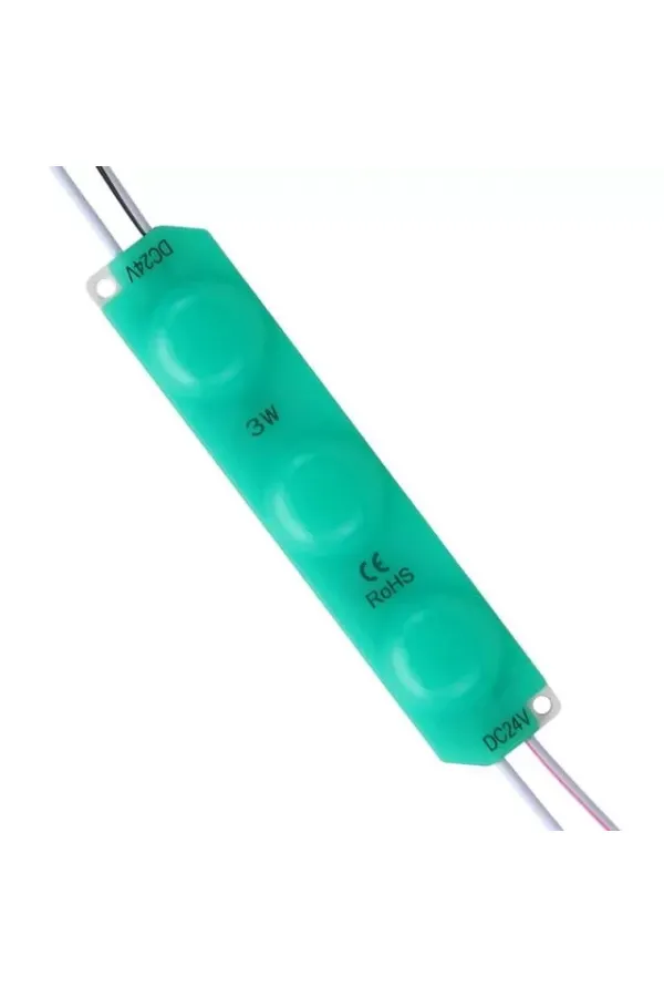 Powermaster 24 Volt 1.5 Watt Yeşil 2835 Modül Led Powermaster 24 Volt 1.5 Watt Yeşil 2835 Modül Led