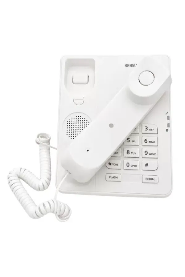 Karel Tm-140 Kablolu Ekransız Krem Masaüstü Telefon Karel Tm-140 Kablolu Ekransız Krem Masaüstü Telefon