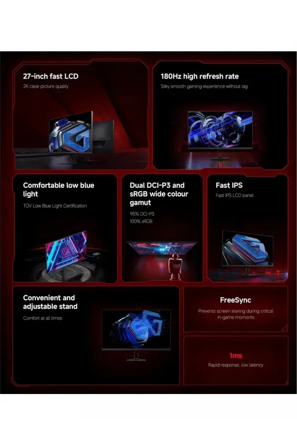 Xiaomi 2K Gaming Monitor G27Qi EU Xiaomi 2K Gaming Monitor G27Qi EU