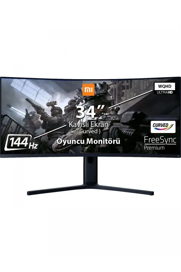 Xiaomi Mi Curved 34 İnç Gaming Monitor Xiaomi Mi Curved 34 İnç Gaming Monitor