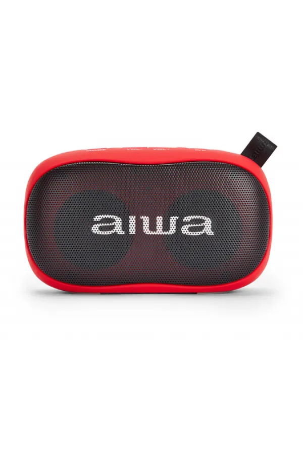 Aiwa BS-110RD Bluetooth Hoparlör Kırmızı Aiwa BS-110RD Bluetooth Hoparlör Kırmızı